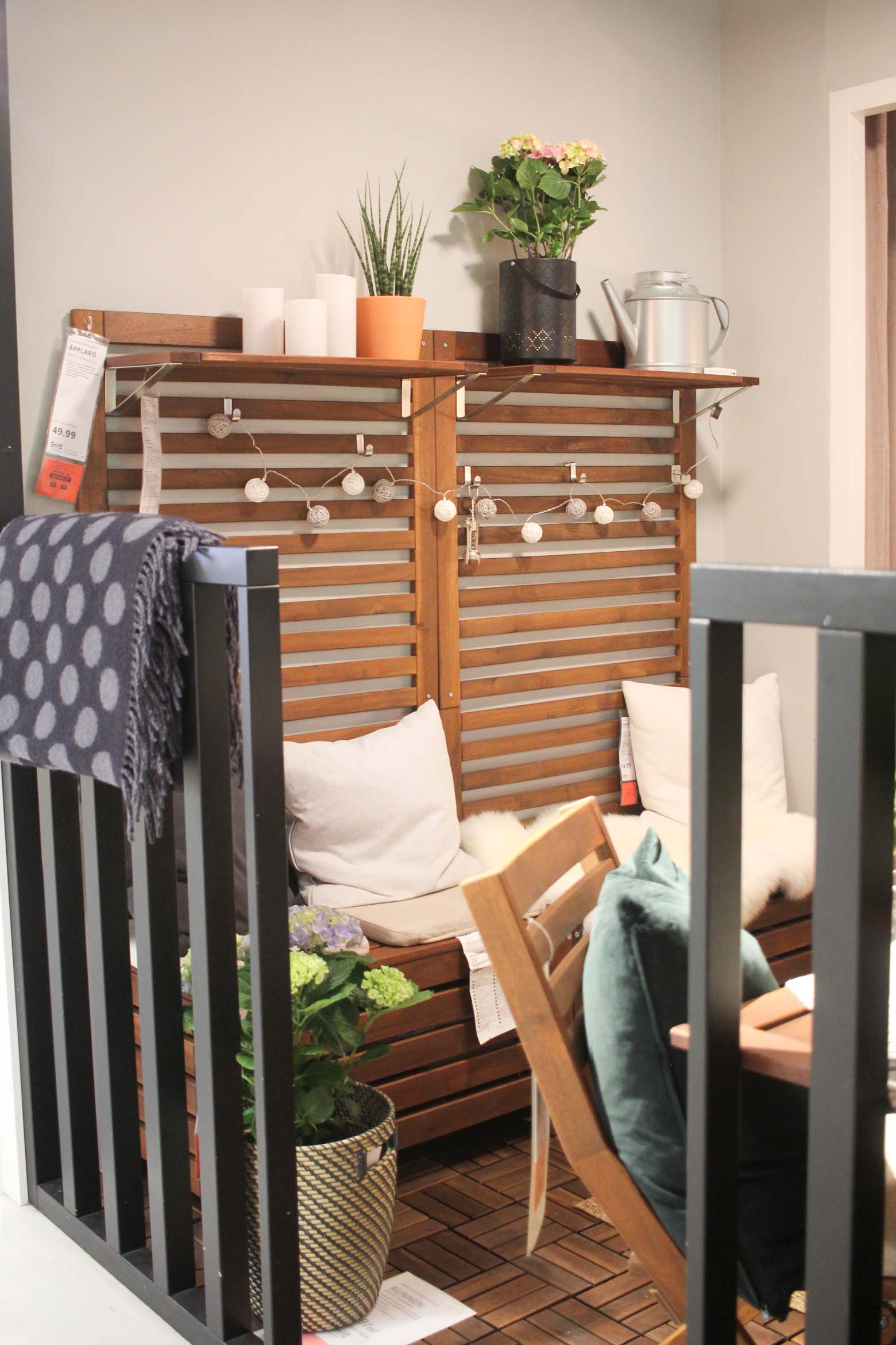 IKEA Family Workshop: Ideen für einen kleinen Balkon